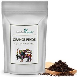 tea`s finest Black Tea Ceylon Orange Pekoe OP (100 grams)