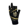 SUNLINE SUG-238 Specialist Gloves, 3 Finger Cut, Black x Gold,