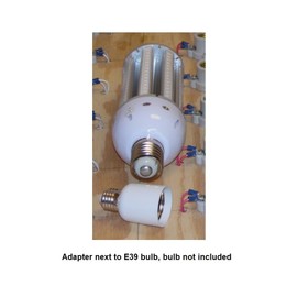 E26/E27 Medium Edison Screw - E39 Mogul Base Light Bulb Socket Lamp Enlarger Converter Adapter (3pcs/Pack)