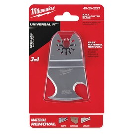 Milwaukee Open-Lok 3.41 in. L X 2 in. W Stainless Steel 3-in-1 Scraper Blade 1 pk