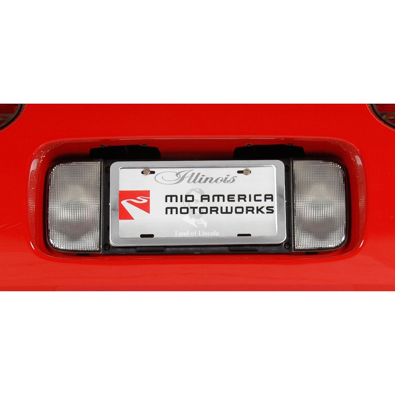 1953-2021 Corvette Stainless Steel License Plate Frame 100714