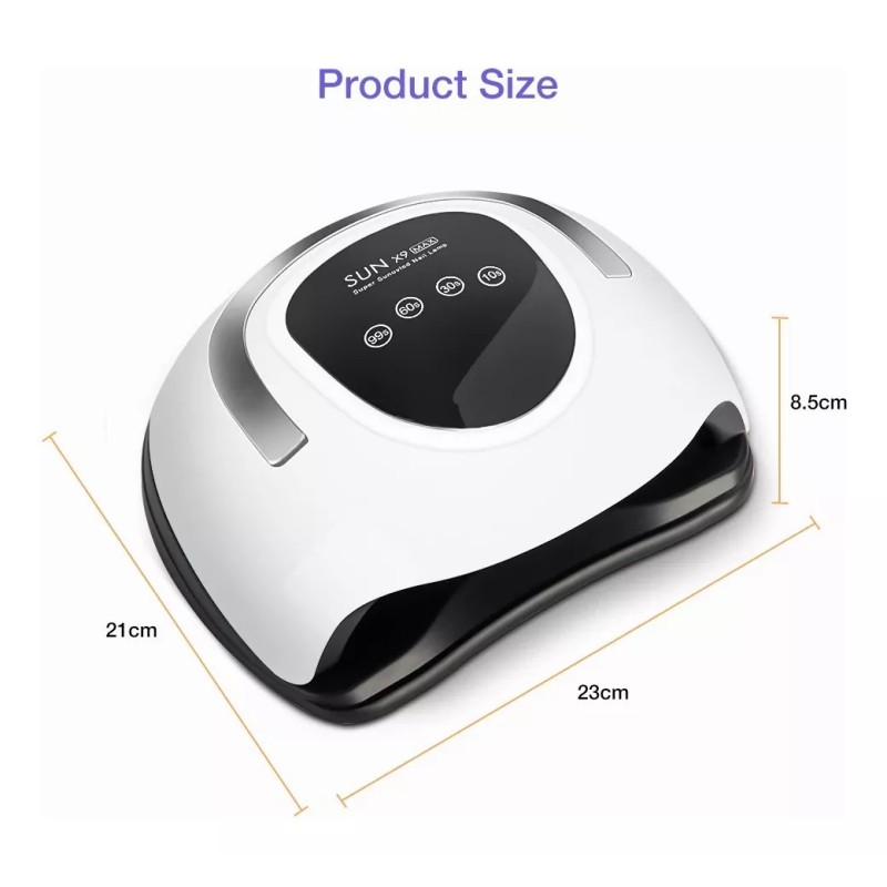 Best Lampara De Uñas Uv Profesional Secador Uñas Led Con