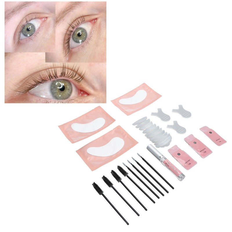 Lash Lift Kit Complete with Brushes Eye Cover Perm Lotion
