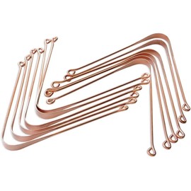 Copper Tongue Cleaners - Relief for Bad Breath and Oral Hygiene (6)