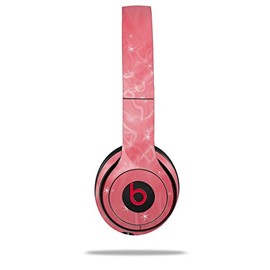 WraptorSkinz Skin Compatible with Beats Solo 4, Solo 3 and Solo 2 Wireless Headphones - Stardust Pink - Decal Vinyl Wrap (Headphones NOT Included)
