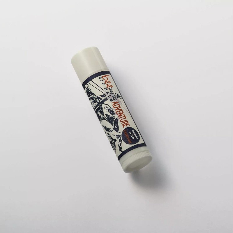 BeeHappy Smooth Lip Balm "Ski" Peppermint, Natural