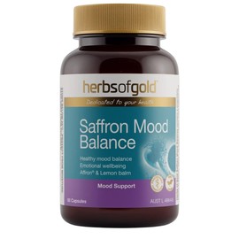 Herbs of Gold Saffron Mood Balance 60 Capsules