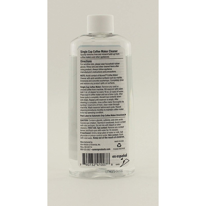 Single Cup Coffee Maker Cleaner