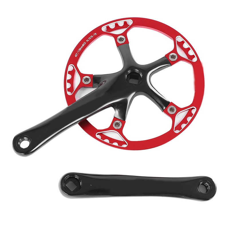 Meijun Bike Crankset 170mm Bicycle Chainwheel Chain Ring Set 45T
