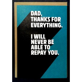 Recycled Paper Greetings NEW! Father's Day Card - Recycled Paper Greetings - Funny!