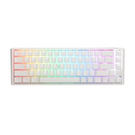 Ducky One 3 SF Pure White 65% Hotswap RGB Mechanical Keyboard (Cherry MX Silver)