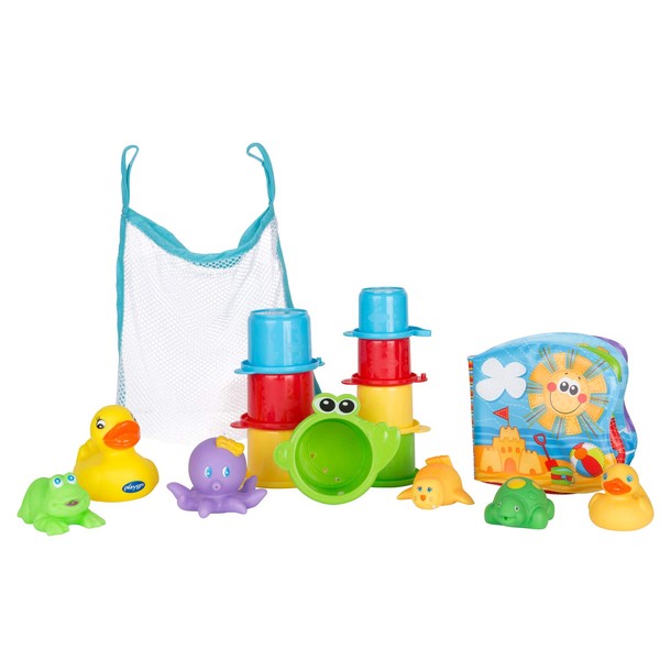 Playgro 0182933 Bath Fun Toy Gift Pack, 0-24 Months for Baby