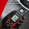 TASI Digital Light Meter Illuminance Lux Meter with Record Function