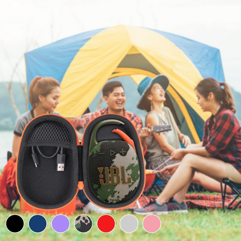 co2CREA Hard Carrying Case Replacement for JBL Clip 5 Waterproof