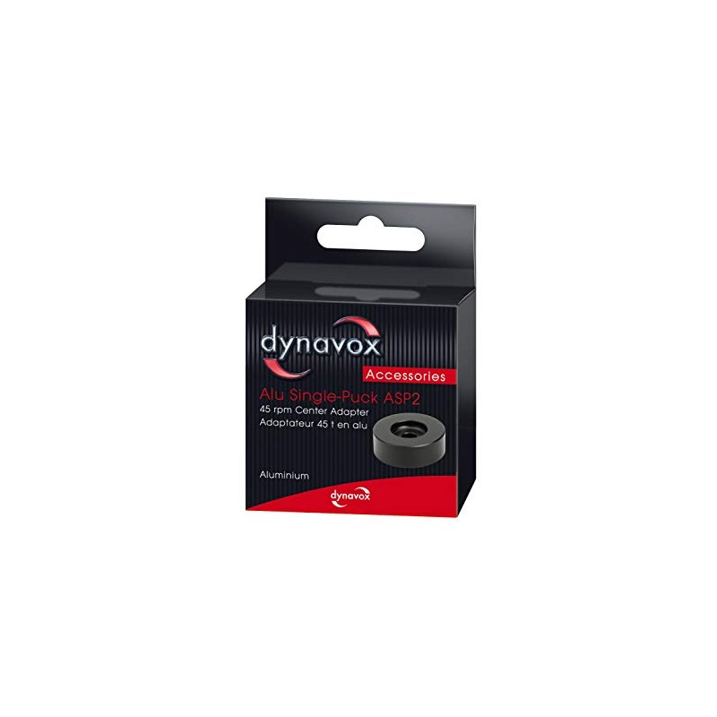 Dynavox Aluminium Single Puck ASP2, Black
