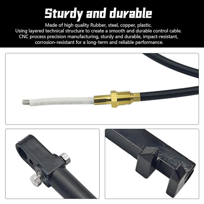 GOLACOD Lower Shift Cable Kit Fit for MerCruiser Alpha Gen