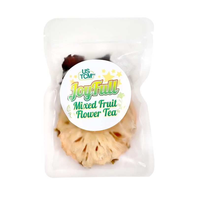 Mixed Fruit Flower Tea || Grapefruit-Pineapple-Lemon-Roselle 3 Packs