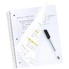 Five Star Spiral Notebook, 1 Subject, Wide Ruled Paper, 100