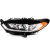 SCITOO Headlight Assembly Fit 2013-2016 for Ford Fusion Left Headlamp