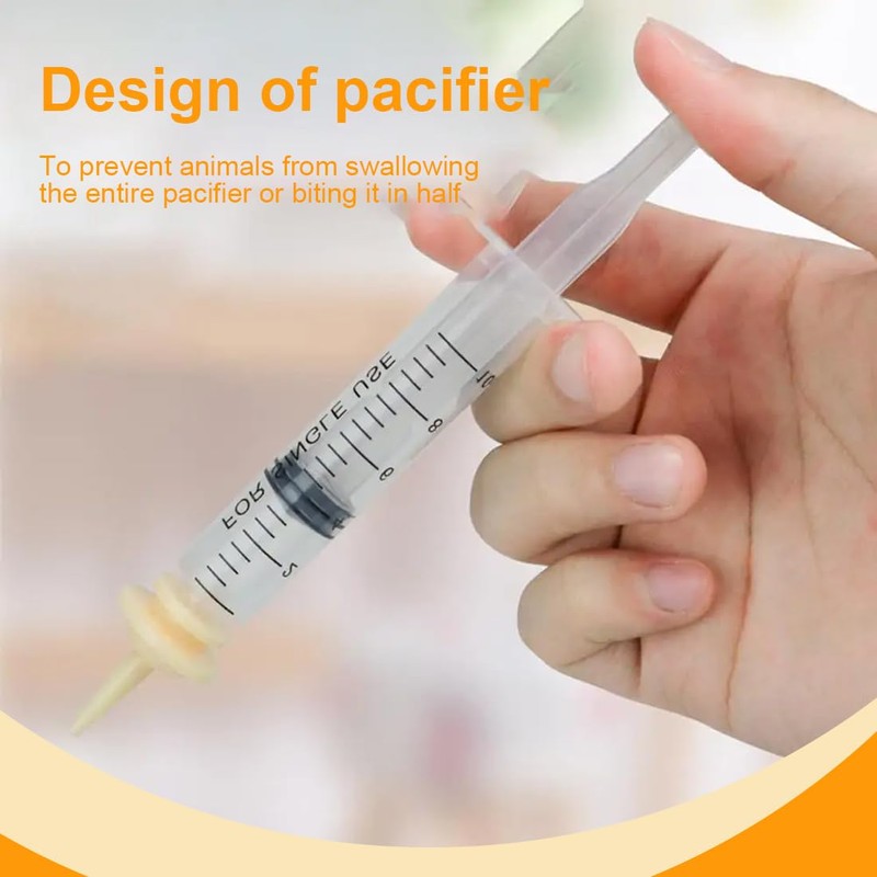 EIHI Pack of 4 Mini and Original Nipples with Syringes