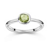 MATERIA by Matthias Wagner Square Gemstone Ring 925 Silver for