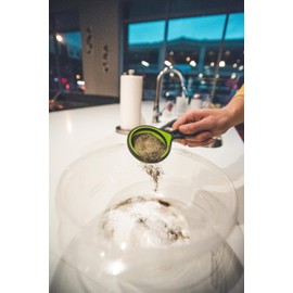 Measuring Spoons and Collapsible Measuring Cups Set for Liquid & Dry Food | Kitchen Utensils | Baking & Cooking | Dog Food & Camping Measuring Cup 3 Sets