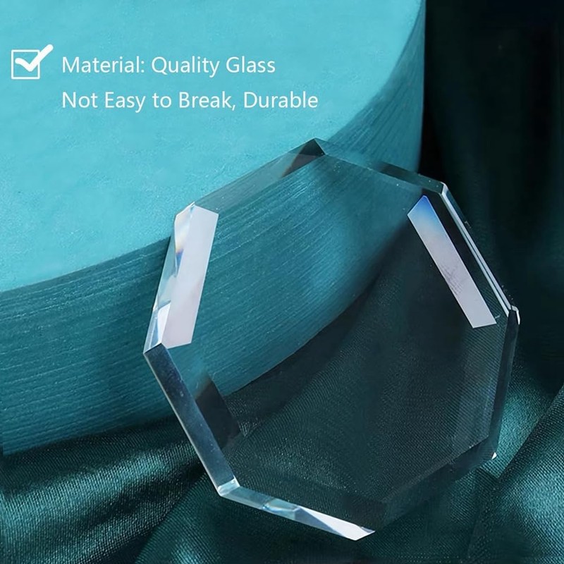 Fowecry Pack of 5 Glass Pattern Weights for Sewing, Fabric