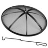 Fire Pit Spark Screen, 27 Inch Diameter Fire Pit Screen