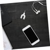 Outanaya 2pcs Y Shaped Audio Port Adapter Dual Headphone Splitter