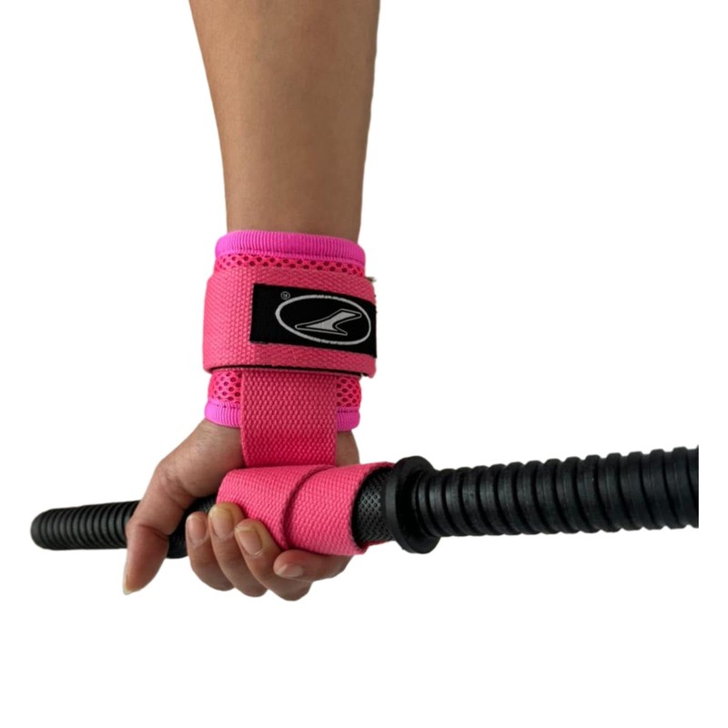 Straps Con Muñequera Para Levantamiento De Pesas, Mejor Agarre, Gym,