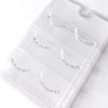 Musegetes 3 Pairs Lower Eyelashes False Eyelashes Transparent Axis False