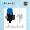 Luise (L/20) Automatic Regulator 110V | Electronic Pressure Control Switch