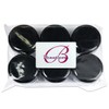 Beauticom 12 Pieces 30 Gram 30 ML Empty Clear Round