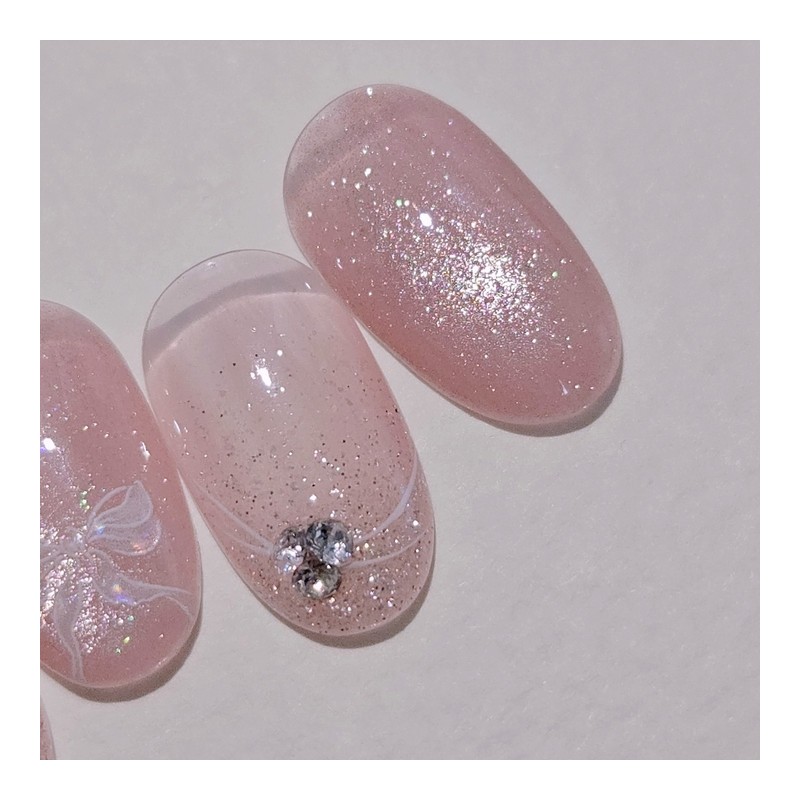 Mellow Handmade Nail Tips - Almond Long / 멜로우 수제네일팁