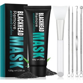 Mascarilla De Carbón Despegable Para Limpieza Profunda De Puntos Negros Ideal Para Mujeres Y Hombres Para Piel Grasa Y Todo Tipo De Piel 120 G