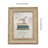 Zhenzan Frames 6x8 Inches Vintage Feel Rustic Picture Frame for