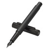 Matte Black Forest Fountain Pen Extra Fine Nib Classic Design
