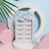 CLEAREYELASH Natural False Eyelashes, 3D 3D Matsueku Made, 5 Pairs