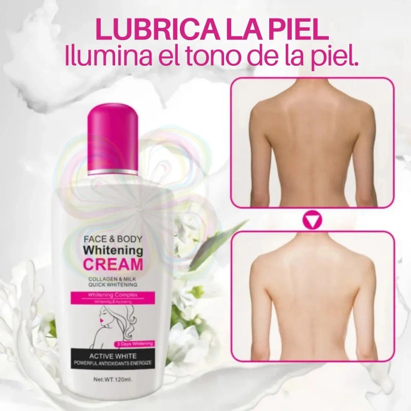 Aichun Crema Aclarante Hipoalergénica Cara Cuerpo Parabenos 120ml