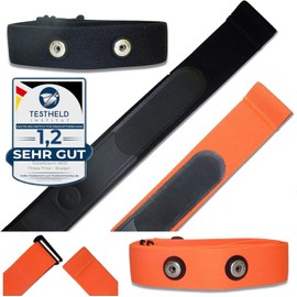 Fitness Prince© Premium Adjustable Elastic Replacement Strap for ANT+ & Bluetooth Chest Strap Compatible with Garmin, Wahoo, Polar H9, H10 etc. and More