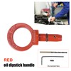 3mirrors Aluminum Oil Dipstick Pull Handle Engine Oil Level Dipstick