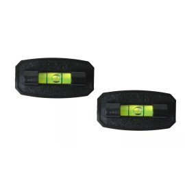 APEX RV Multipurpose Bubble Level Stick On Level,for RV, Camper, Trailer, 2 Pack