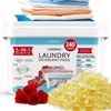 240 Pack Laundry Detergent Pods- 5-in-1 Stain Remover Laundry Soap