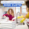 Towelogy Premium Extra Large Dish Cloths Pack of 10 -