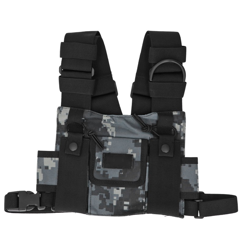 Radio Shoulder Holster Chest Harness Holder Vest Rig Radio Chest