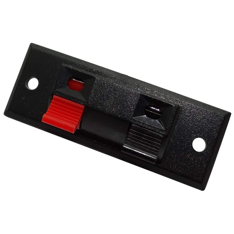 Aerzetix: C43774 Terminal Block for Speakers 55/21 mm Mono 2-Way
