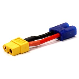 Integy XT-60 Female to EC3 Male Conn Adapter Wire Harness INTC24406