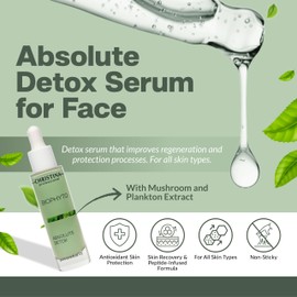 Chistina Biophyto Absolute Detox Face Serum - 30ml - Cell Renewal Antioxidant Serum for Face - Suitable for Combination, Dry, Normal, Oily and Sensitive Skin Types.