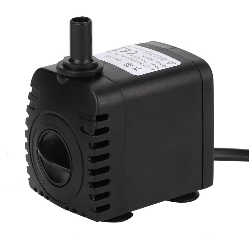 Plastic 3 in 1 600L/H 8W Aquarium Fish Tank Submersible