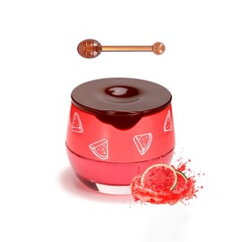 Bee Propolis Clouds Watermelon Lip Balm – Hydrating Lip Sleeping Mask for Dry, Chapped Lips, Moisturizing & Exfoliating Lip Treatment, Natural Bee Extracts, Honey Pot Design